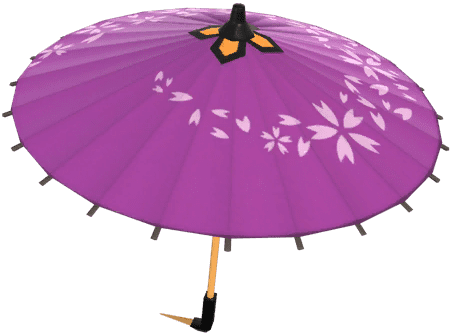 Purple Oilpaper Umbrella